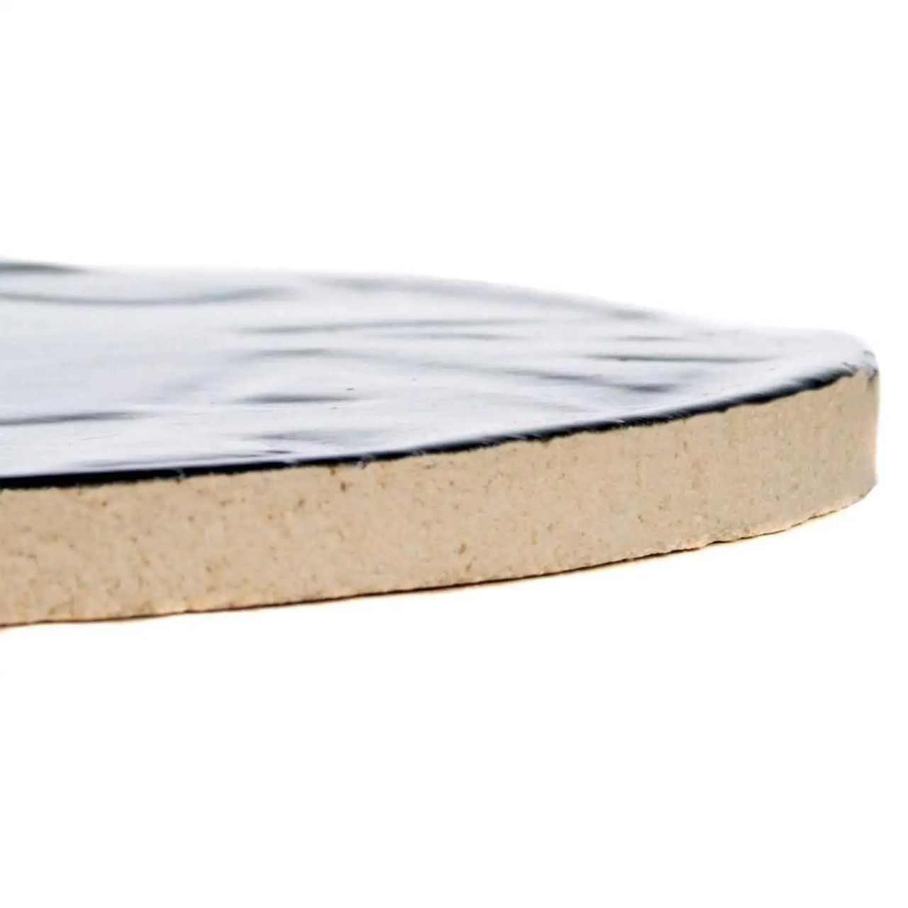 13" Diameter Porcelain Glazed Pizza Baking Stone