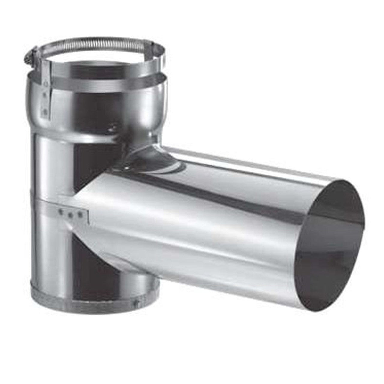 4" DuraFlexSS Tee with Cap - 4DFS-T