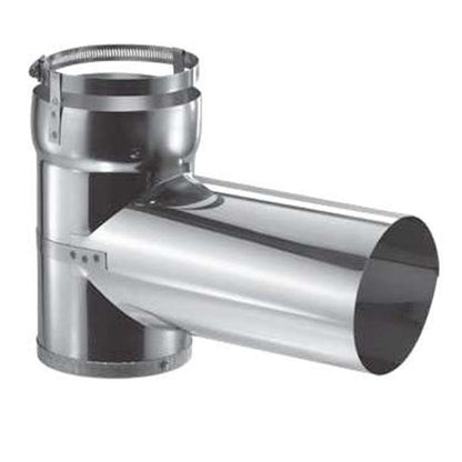 4" DuraFlexSS Tee with Cap - 4DFS-T