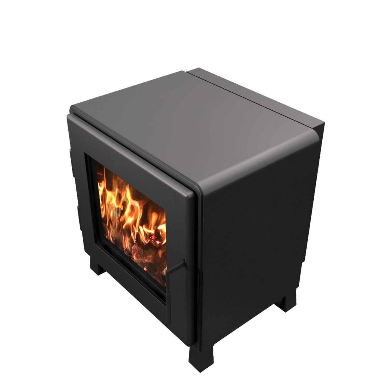 Nova 2 Wood Burning Stove - Charcoal
