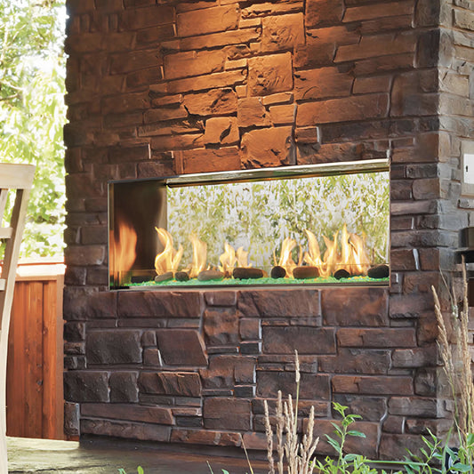 Outdoor Lifestyles 48" Lanai Linear Fireplace - ODLANAIGST-48