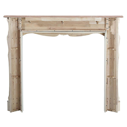 48 Deauville Unfinished Fireplace Surround by Pearl Mantels