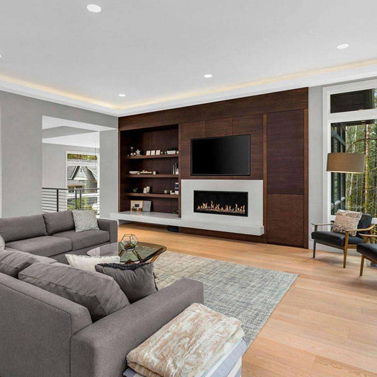 Modern Flames Orion Slim 60" Single-Sided HELIOVISION Virtual Electric Fireplace - OR60-SLIM