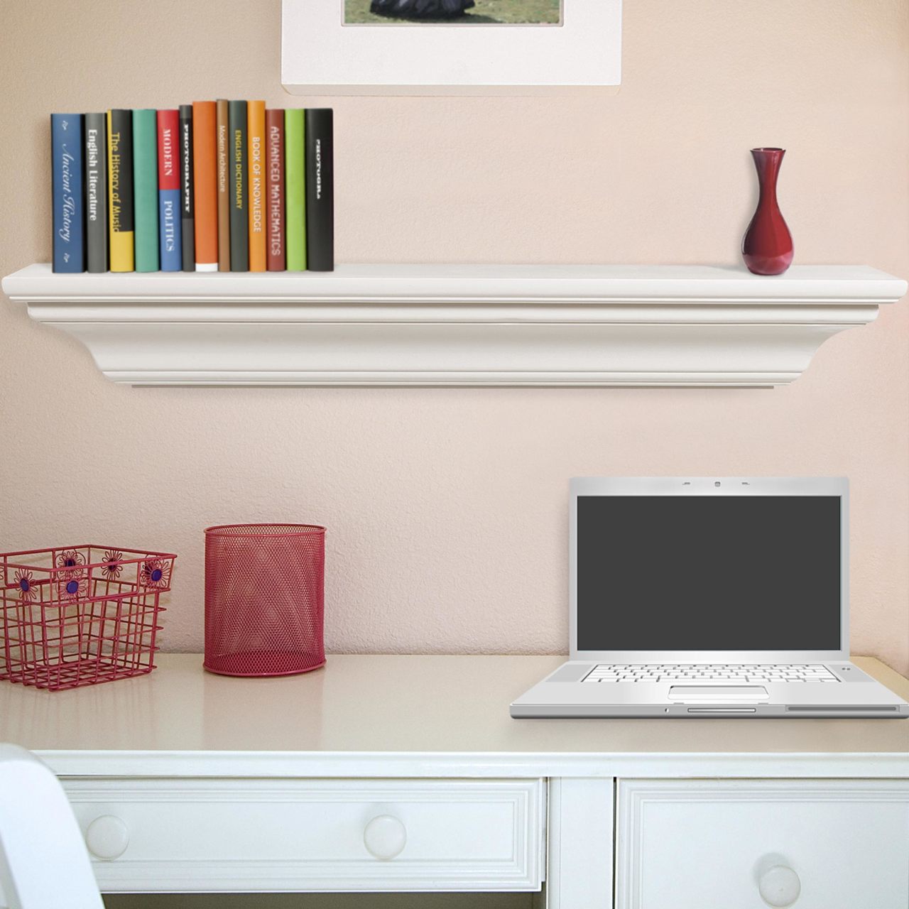 60" Crestwood Contractors Fireplace Shelf by Pearl Mantels