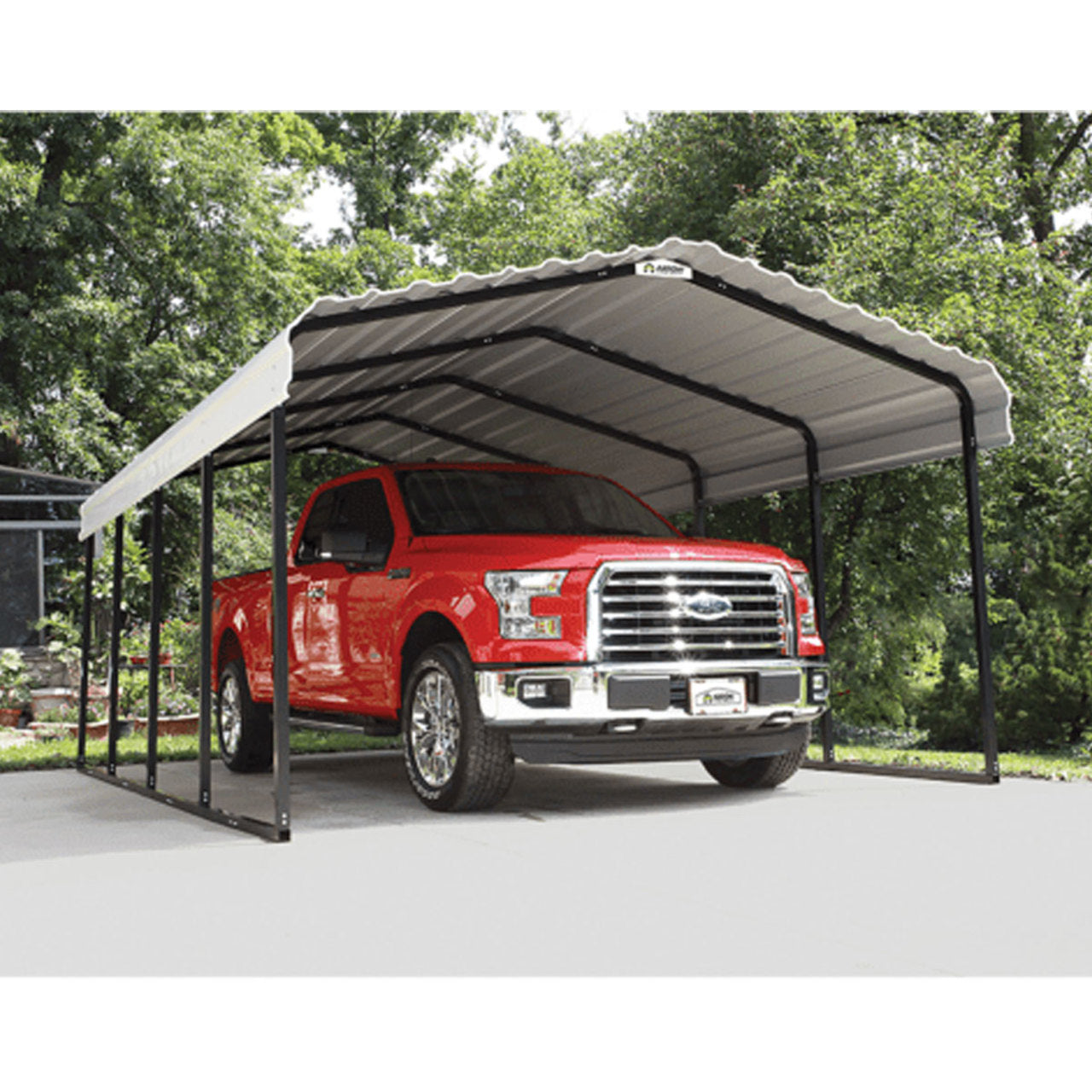 Arrow Carport 12 x 29 x 7 Ft. - Eggshell
