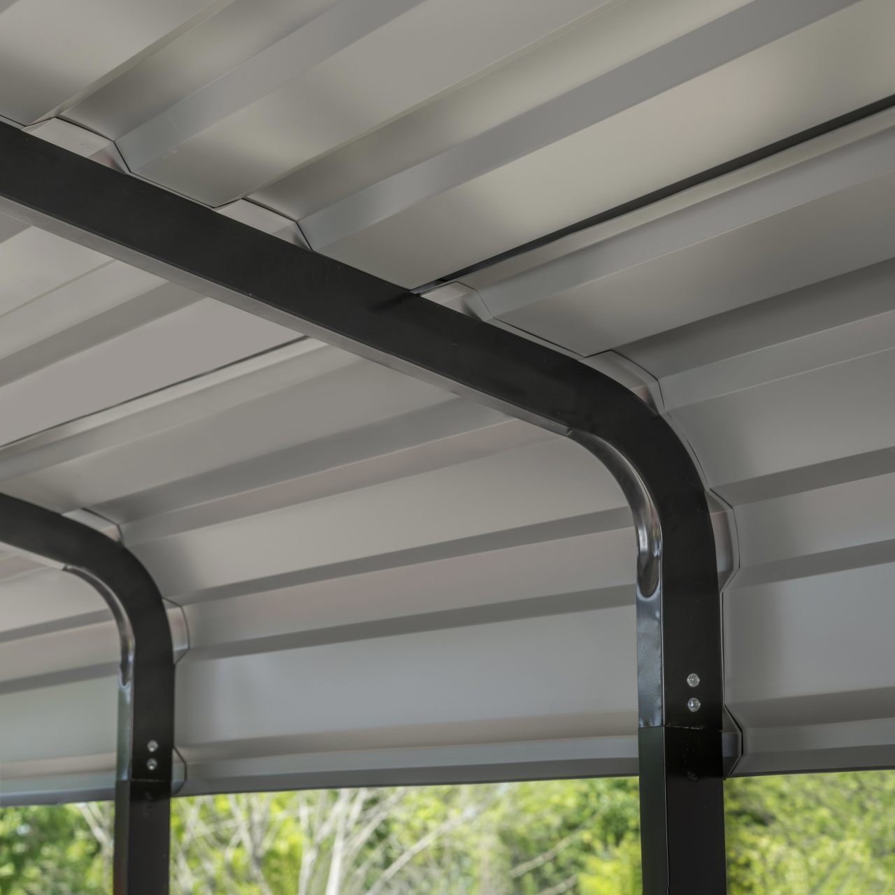 Arrow 10' x 29' x 9' Carport - Eggshell