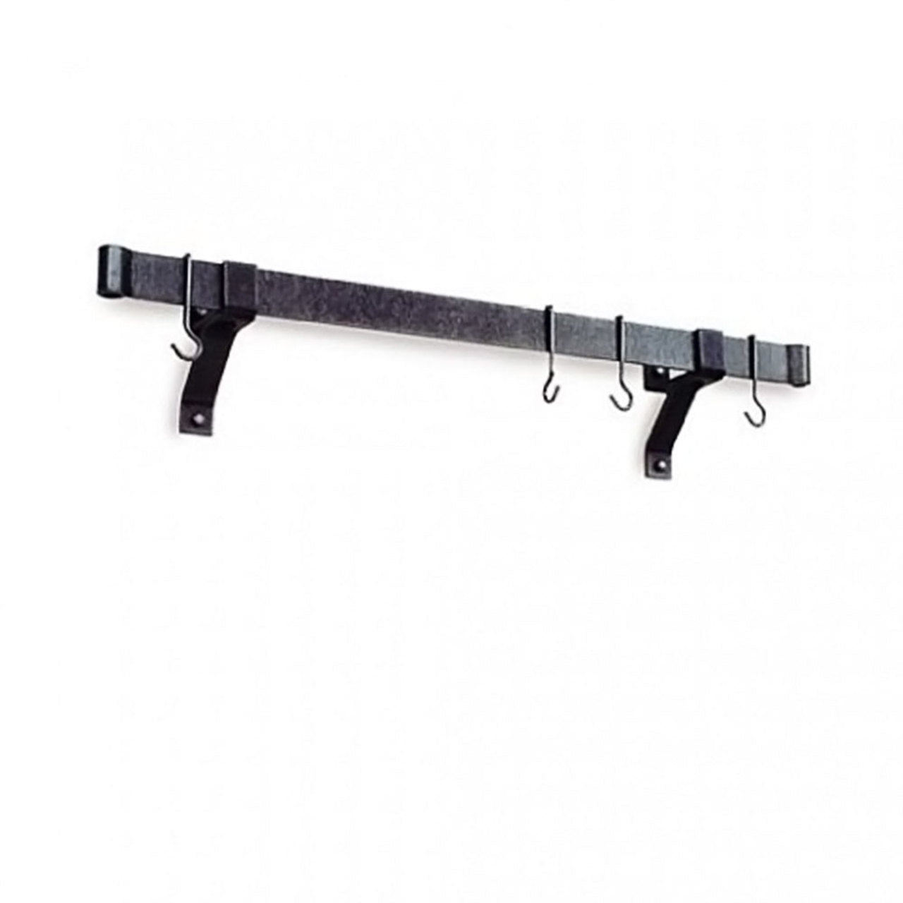 48" Rolled End Bar-Hammered Steel