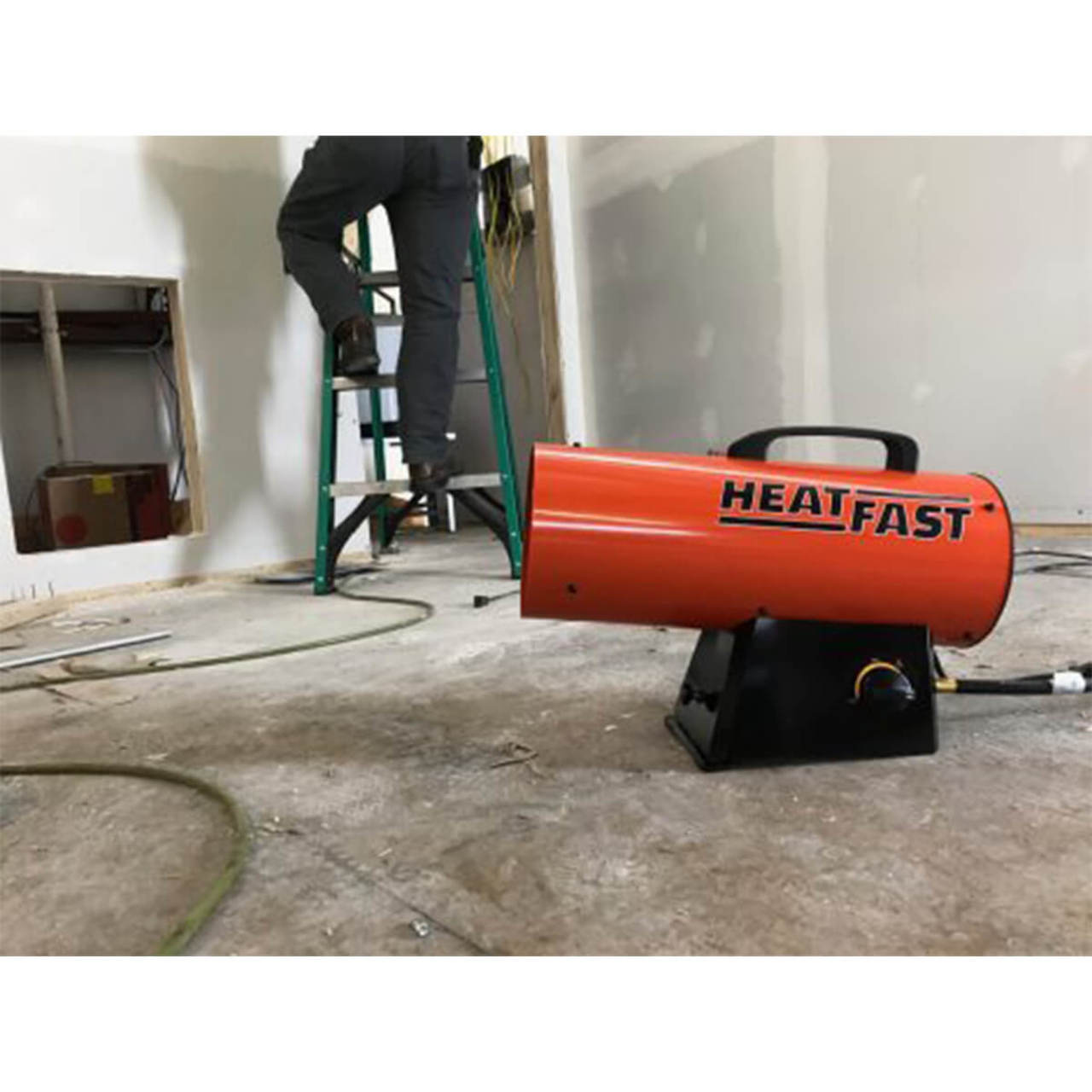 HeatFast 125,000 BTU Portable Propane Forced-Air Heater