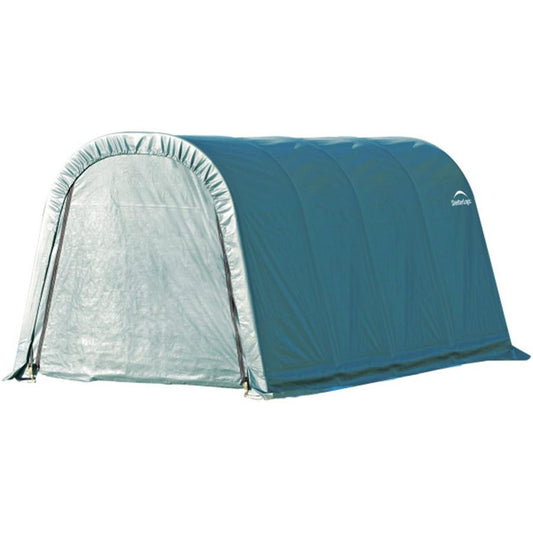 ShelterCoat 8' x 16' Wind & Snow Rated Garage  - Green