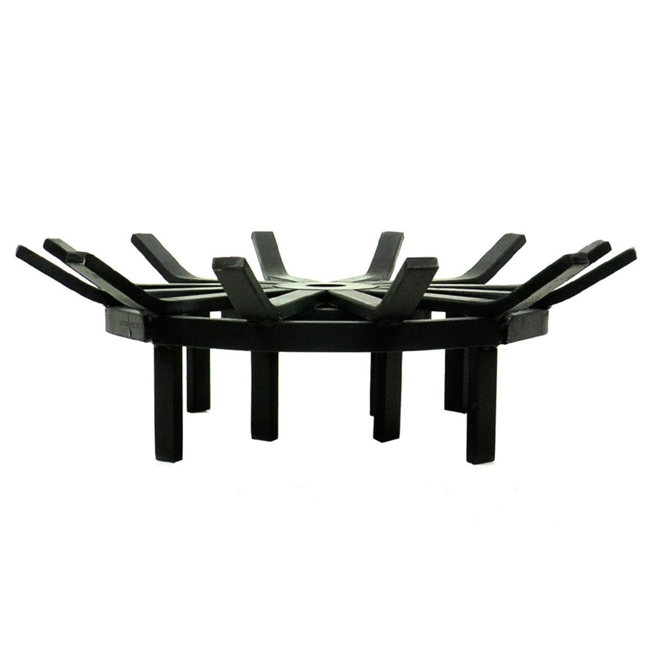 23" Black Spider Outdoor Fire Pit Grate