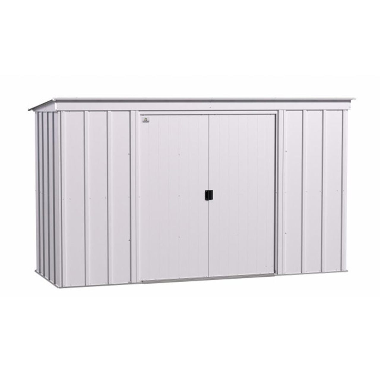 Arrow Classic Steel Storage Shed  10' x 4' , Flute Gray