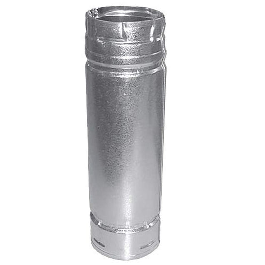 4" x 36" PelletVent Pro Galvalume Pellet Stove Chimney Pipe - 4PVP-36