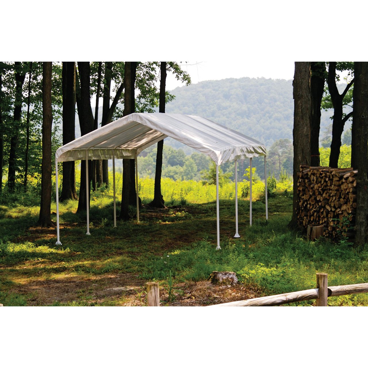 SuperMax 10' x 20' White Gazebo Canopy