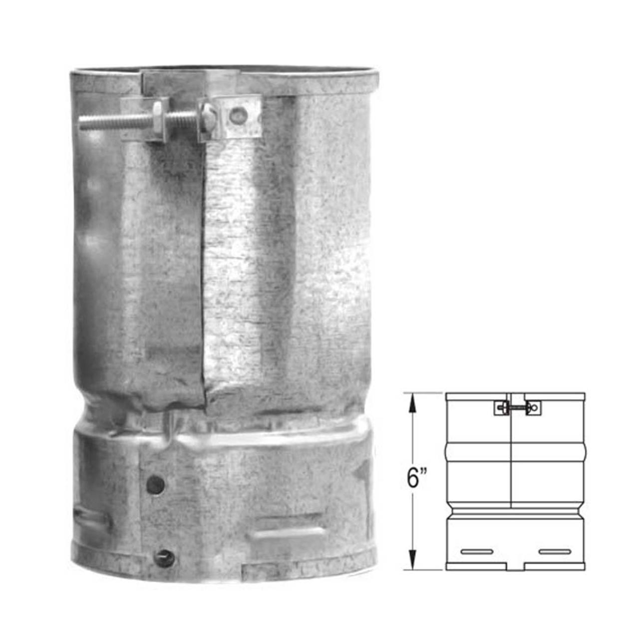 7" DuraFlexAL Female Flex Adapter - 7DFA-FA