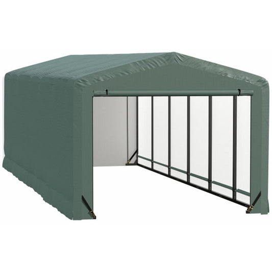 ShelterTube 10' x 27' x 8' Wind & Snow-Load Rated Garage - Green