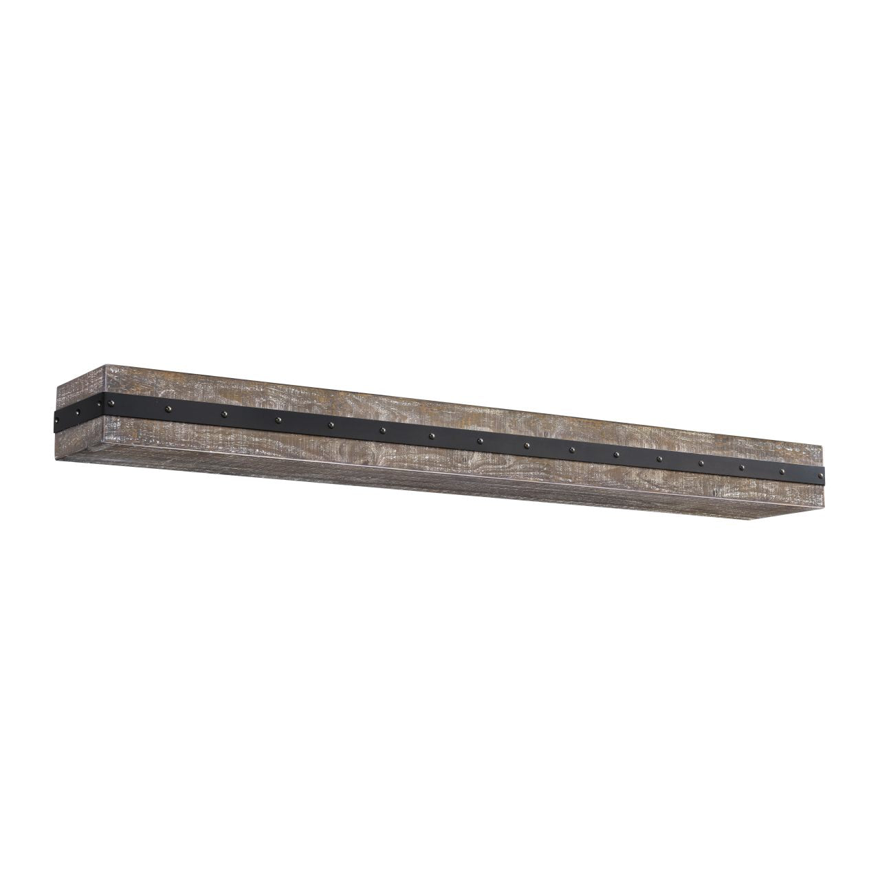 48" Bedford Fireplace Shelf by Pearl Mantels - Gristmill Finish