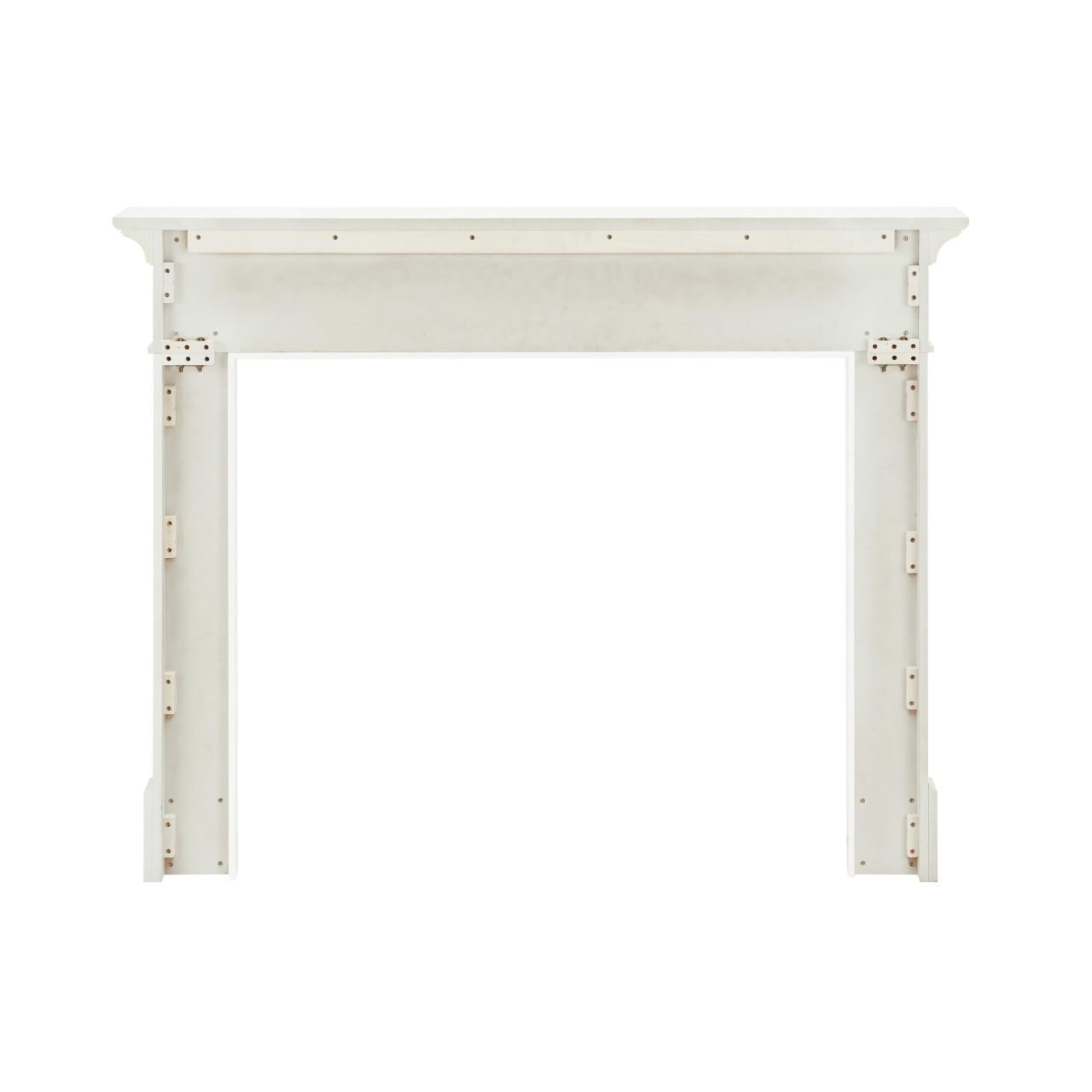 56" Jim MDF Fireplace Mantel by Pearl Mantels - White Paint Finish