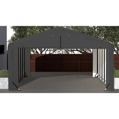 ShelterTube 20 x 27 x 12 Wind & Snow-Load Rated Garage - Gray