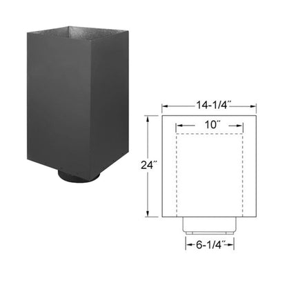 6" Selkirk 24" Support Box - 206424