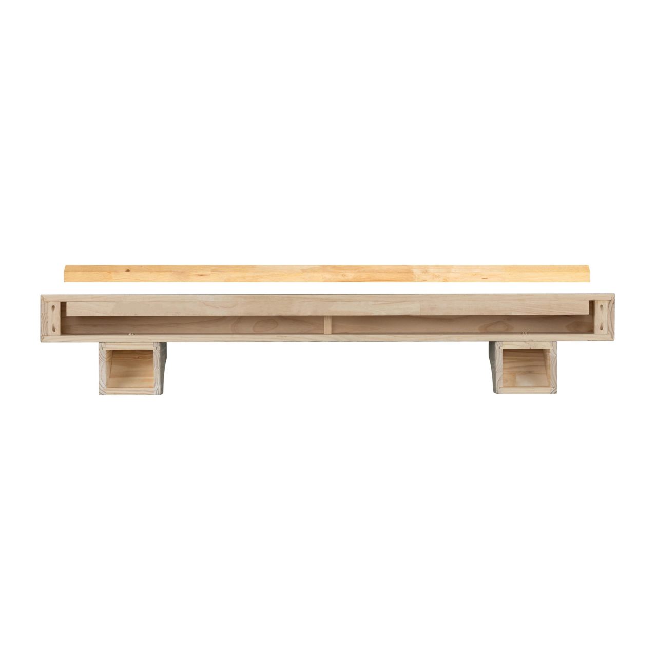 72" Cherokee Fireplace Shelf by Pearl Mantels -Fontana Finish
