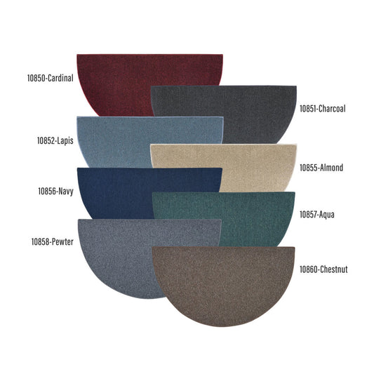 Goods of the Woods 4' Half Round Rugs, Cottage 48x27