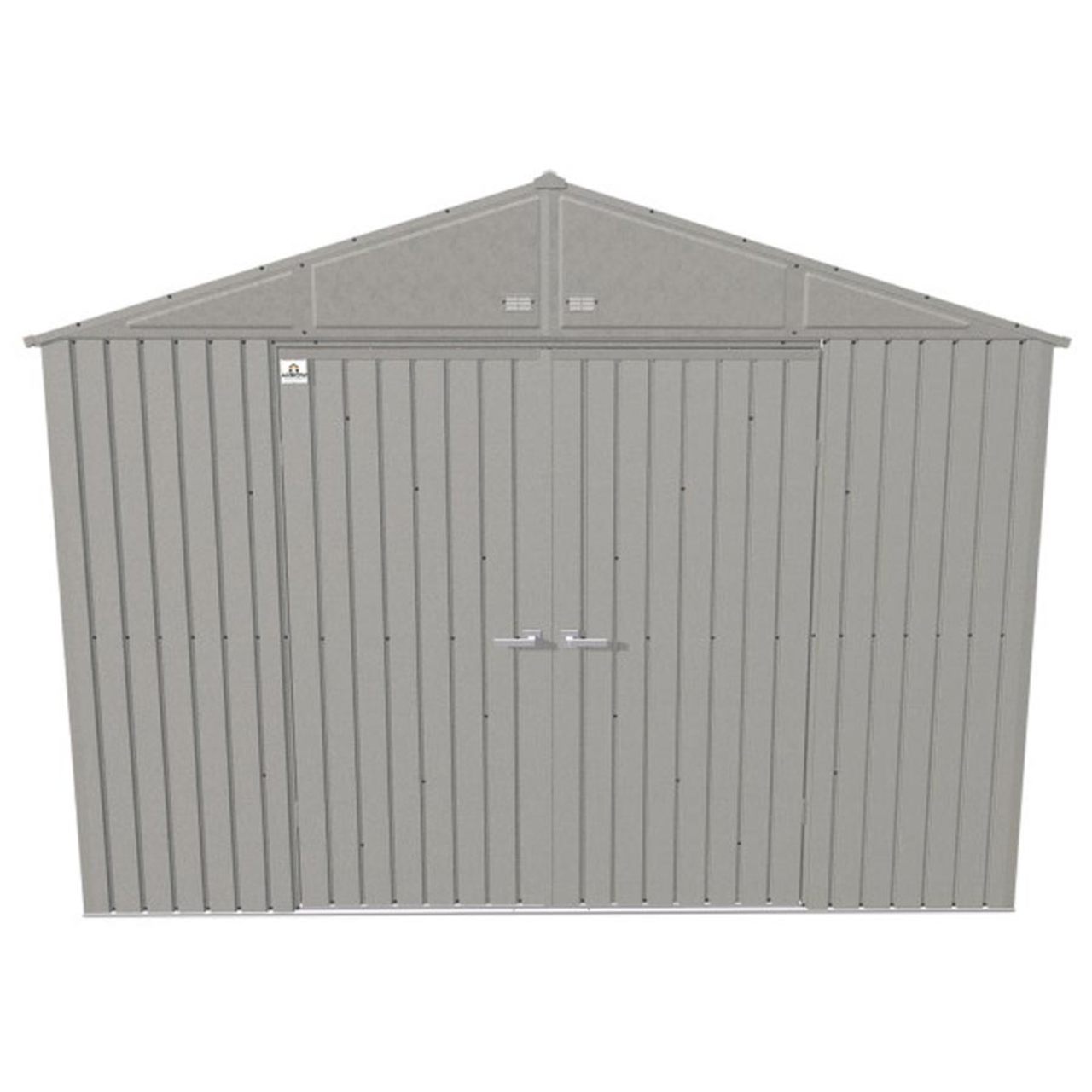 Arrow Elite Steel Storage Shed  10' x 8' Cool Gray