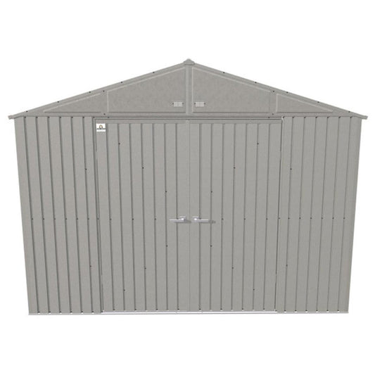 Arrow Elite Steel Storage Shed  10' x 8' Cool Gray