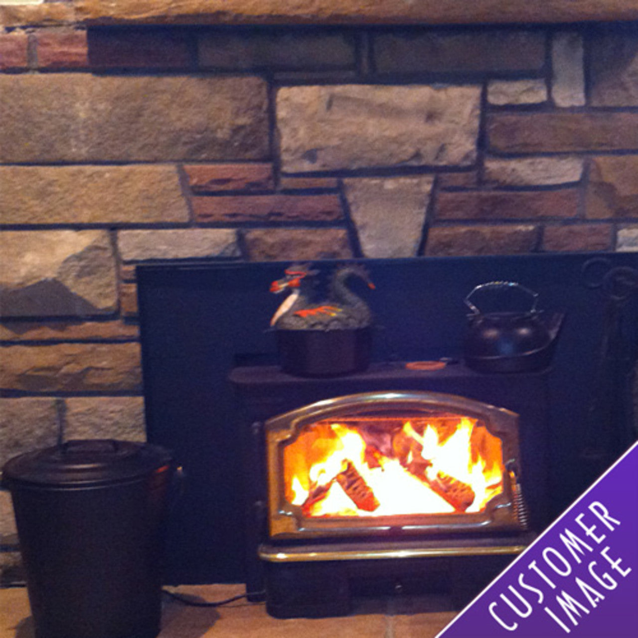 5 Quart Cast Iron Wood Stove Kettle