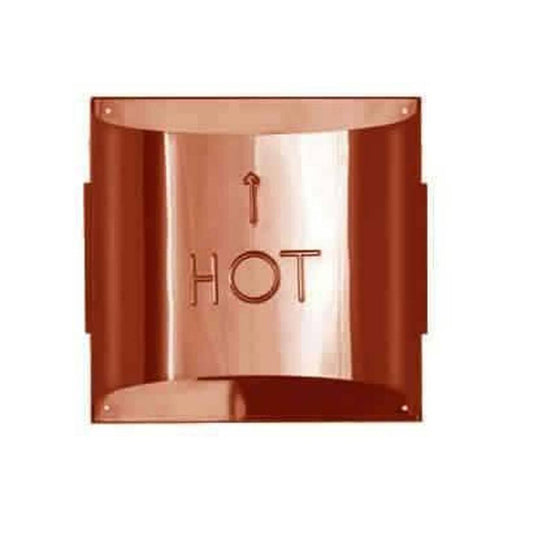 5'' x 8'' DirectVent Pro Copper Sconce Termination Cap - 58DVA-HSC-C