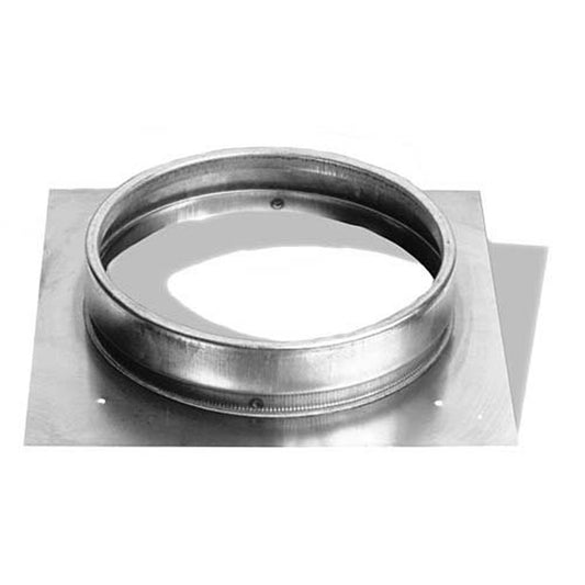 8" DuraLiner Round Flat Stove Connector - 8DLR-FCNR