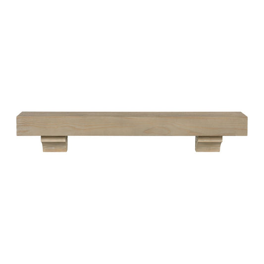 72" Cherokee Fireplace Shelf by Pearl Mantels -Fontana Finish