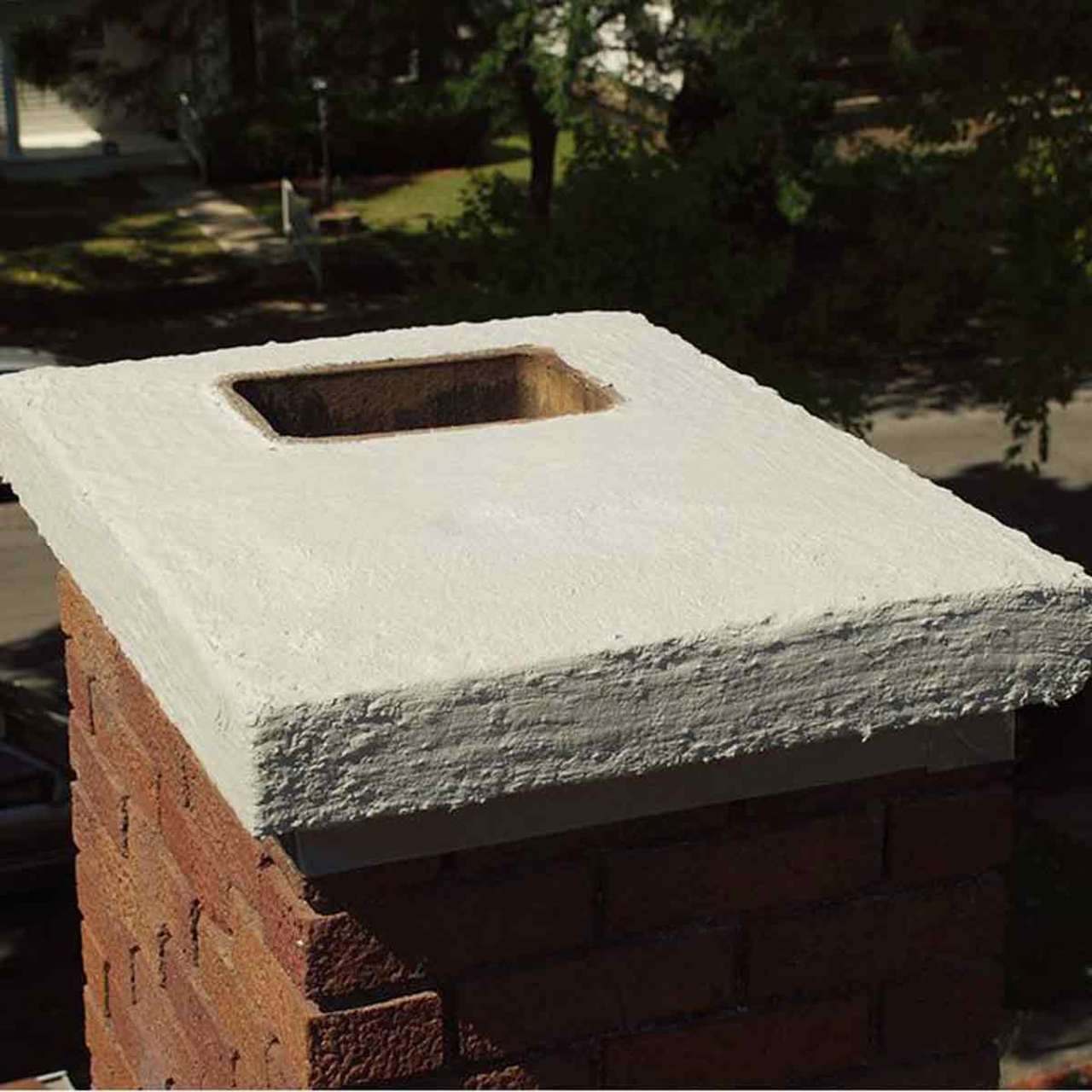 ChimneyRx Brushable Masonry Fireplace Crown Repair - 2 Gallon