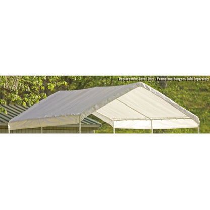 ShelterLogic 10 x 20 Max AP White Canopy Replacement Cover ONLY - 10072