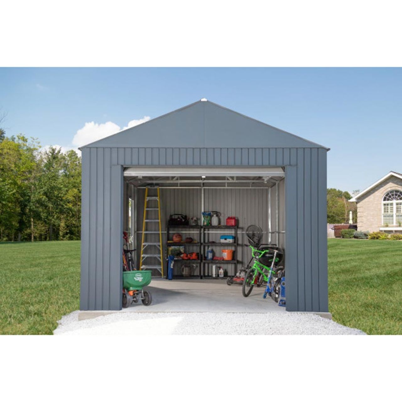 Everest 12' x 20' Garage - Charcoal