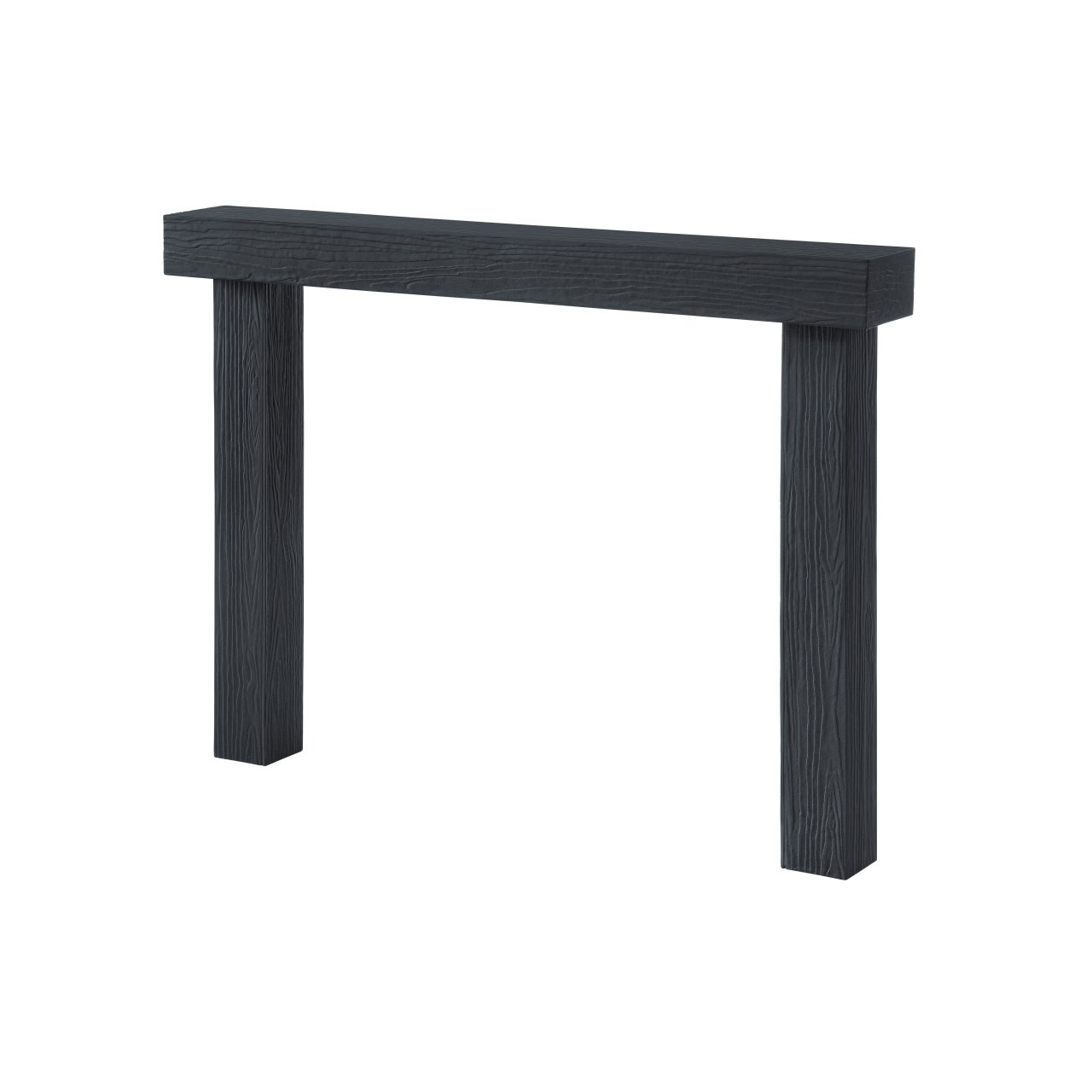 48" Zachary Non-Combustible Fireplace Surround by Pearl Mantels - Pepper Finish