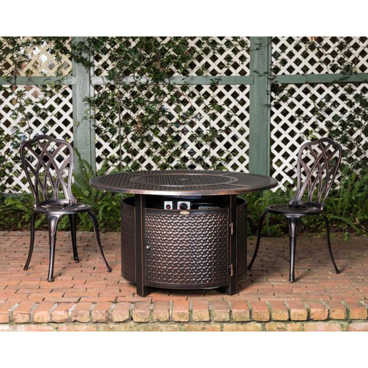 Briarwood Round Aluminum LPG Fire Pit