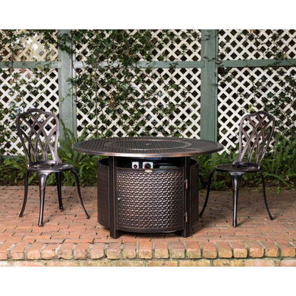 Briarwood Round Aluminum LPG Fire Pit