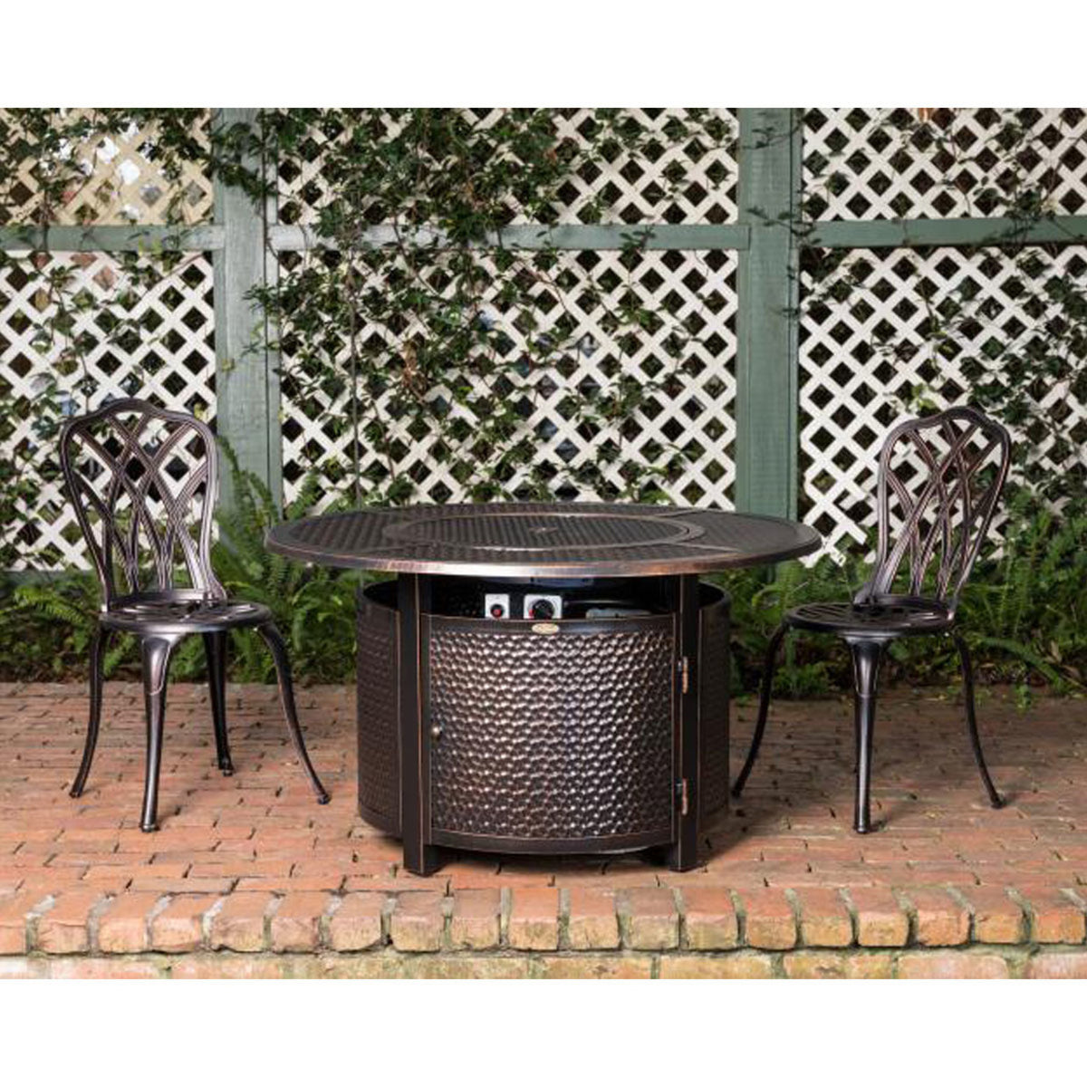 Briarwood Round Aluminum LPG Fire Pit