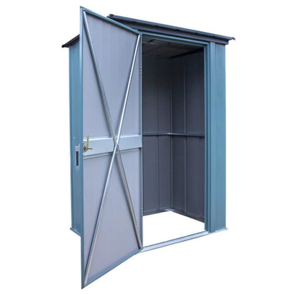 Spacemaker 4 x 3 Patio Shed - Juniper Berry