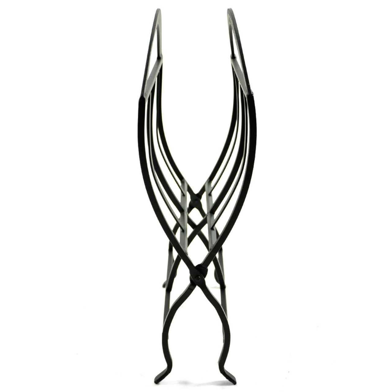Black Wrought Iron Log Holder