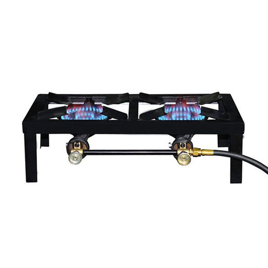 30,000 BTU Double Burner Angle Iron Stove - F235830