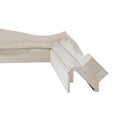 58" Deauville Unfinished Fireplace Surround by Pearl Mantels