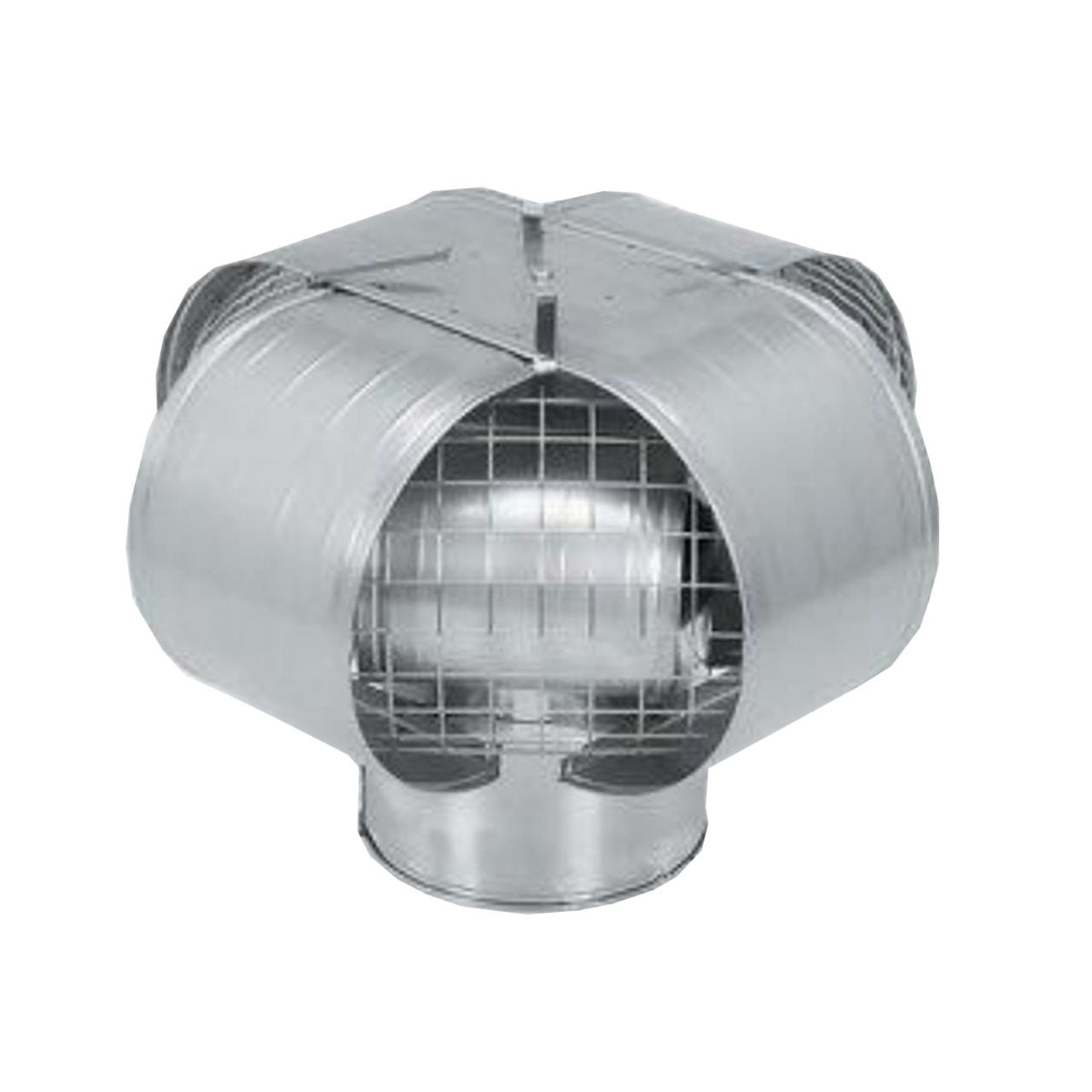 Vacu-Stack 6" with 1/2" x 1/2" Single-Flue Round Screen