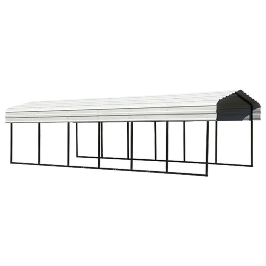 Arrow Carport 10x29x7 Ft. - Eggshell