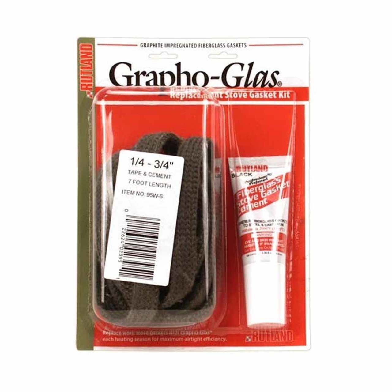 Stove Gasket Kits - 3/4 x 1/4" Tape - 84" Long