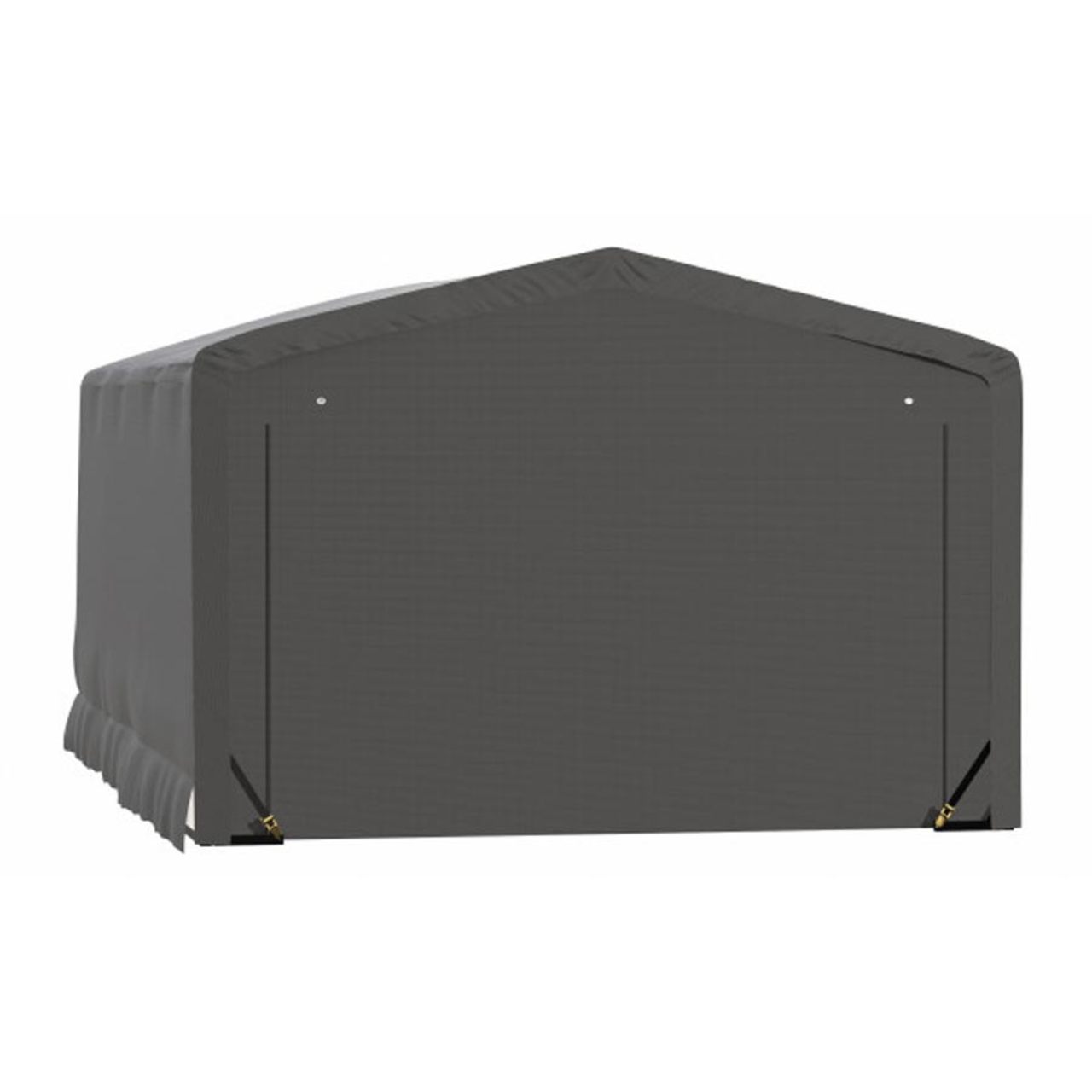 ShelterTube 12' x 18' x 8'  Wind & Snow-Load Rated Garage - Gray
