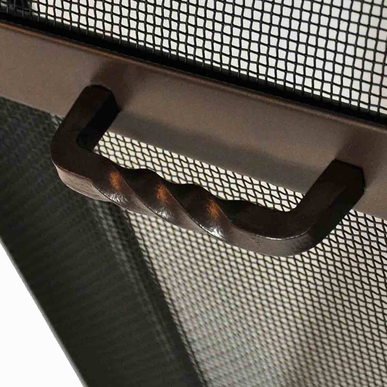 Pilgrim Burnished Bronze Spark Guard 50" x 33"