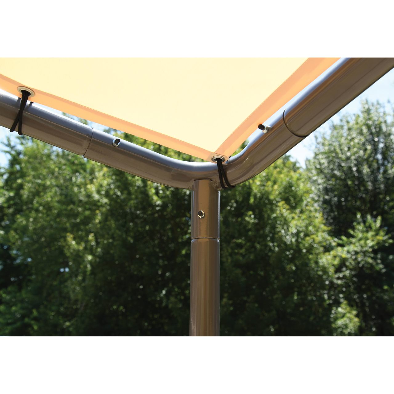 Pacifica 10' x 10' Gazebo Canopy - Marzipan Tan