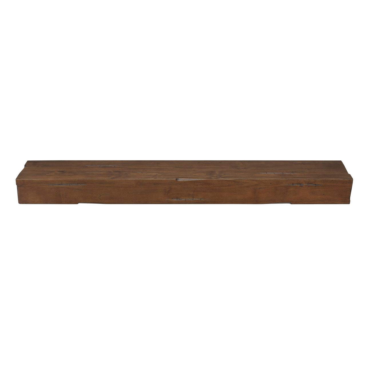 72" Shenandoah Fireplace Shelf by Pearl Mantels - Cherry Distressed Finish