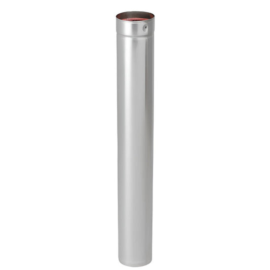 3" X 6" Ventis PelletVent Pipe Galvanized Chimney Pipe - VP-0306